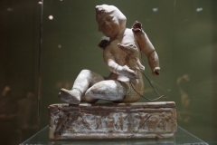 Terracotta figure of a child dated to the 1st to 3rd century CE. From Varna. Archaeological Museum Varna.