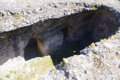 Interior of the cistern (Via Mincio).