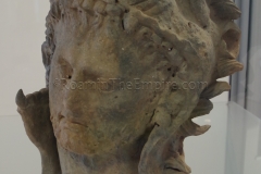 Head of Heracles in the Museo Archeologico di Olbia.