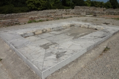 Atrium of the House with the Marble Impluvium.