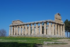 Temple of Athena from the south, older temple in foreground.