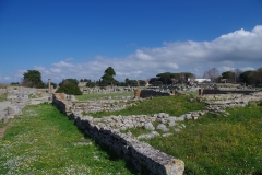 Baths south of the forum.