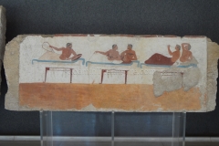 Symposium scene from the Tomb of the Diver.