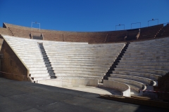 Interior of the odeon.