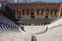 Interior of the odeon.