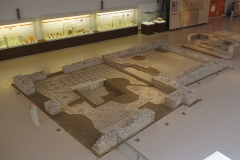 Reconstructed rooms of a villa urbana from the 1st century CE. Archaeological Museum of Patras.