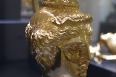 Gold rhyton in the shape of an Amazon's head. Part of the Panagyurishte Treasure. Regional Archaeological Museum.