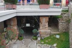 Remains of the aqueduct adjacent to the circus.