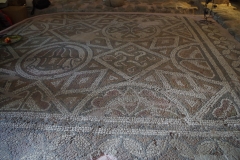 Mosaic in the Domus Eirene.
