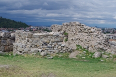 Tower in the fortifications of Nebet Tepe.