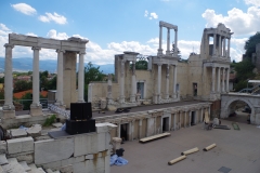 Scenae area of the theater.