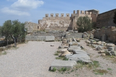 Forum in the Castillo de Sagunto.