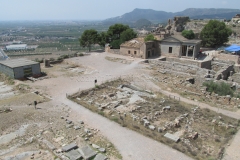 Forum at the Castillo de Sagunto.