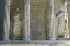 Detail of the Mausoleum of Rufus. Museo Nazionale Archaeologico.