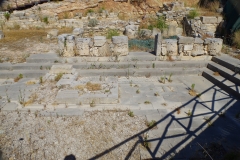 West stoa of the agora.