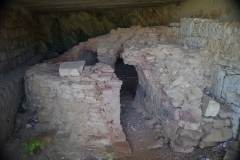 Augustan era oven in the cave dwelling.