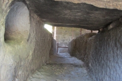 Channel of the aqueduct leading into the filtration basin.