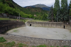 Amphitheater, looking toward the west.