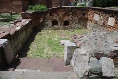 Room in the Church of St. George Rotunda baths.