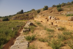 Upper terrace of the palaestra/gymnasium.