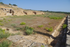 Lower terrace of the palaestra/gymnasium.