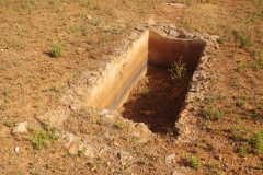 Basins in the bouleterion.