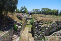 North gate of the amphitheater.