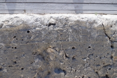 Detail of inscription on the diazoma of the theater.