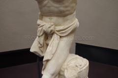 Statue of an old fisherman carrying a basket, a Roman copy of a Hellenistic Alexandrian original dating to 220-200 BCE. Found in the Sant'Agnese neighborhood of Syracuse.