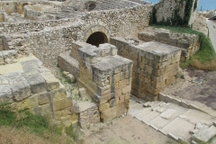 Porta triumphalis of the amphitheater.