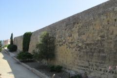 Section of the walls along Passeig de Torroja.