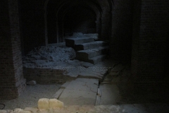 Remains of the theater visible in the Museo di Antichità di Torino.