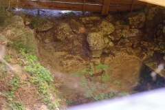 Interior of the cistern at Complex E.