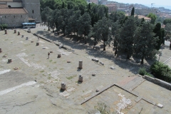 Civic basilica from the ramparts of Castello di San Giusto.