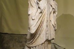 Statue of Hygeia found at the theater. First century CE. Tergeste Lapidarium.