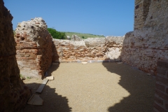 Tepidarium of the central baths.