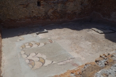 Eastern frigidarium pool of the central baths.