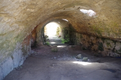 Interior of the cryptoporticus.