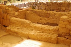 Caldarium pool of the bathing complex.