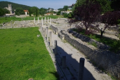 Palaestra of the Maison du Buste en Argent and the Maison au Dauphin.