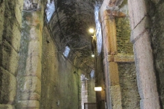 Interior corridor of the amphitheater.