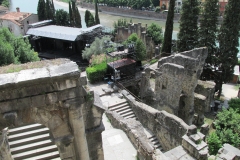 View of the theater from the gallery terrace.