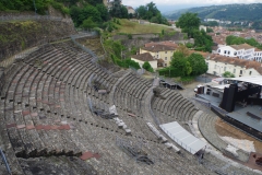 Theater and odeon.