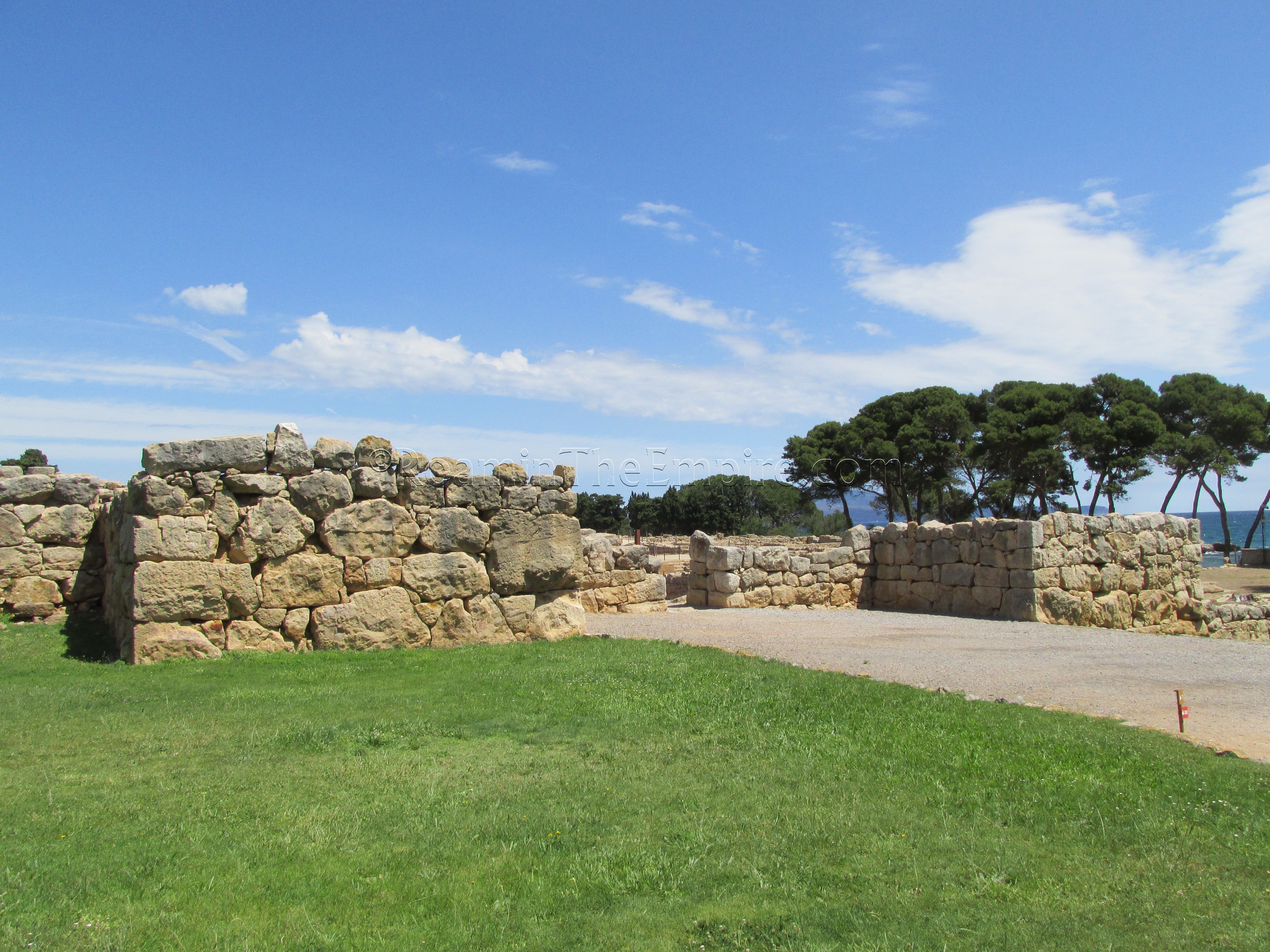 South gate of the Neapolis, 2nd century BCE. Emporiae. Emporion