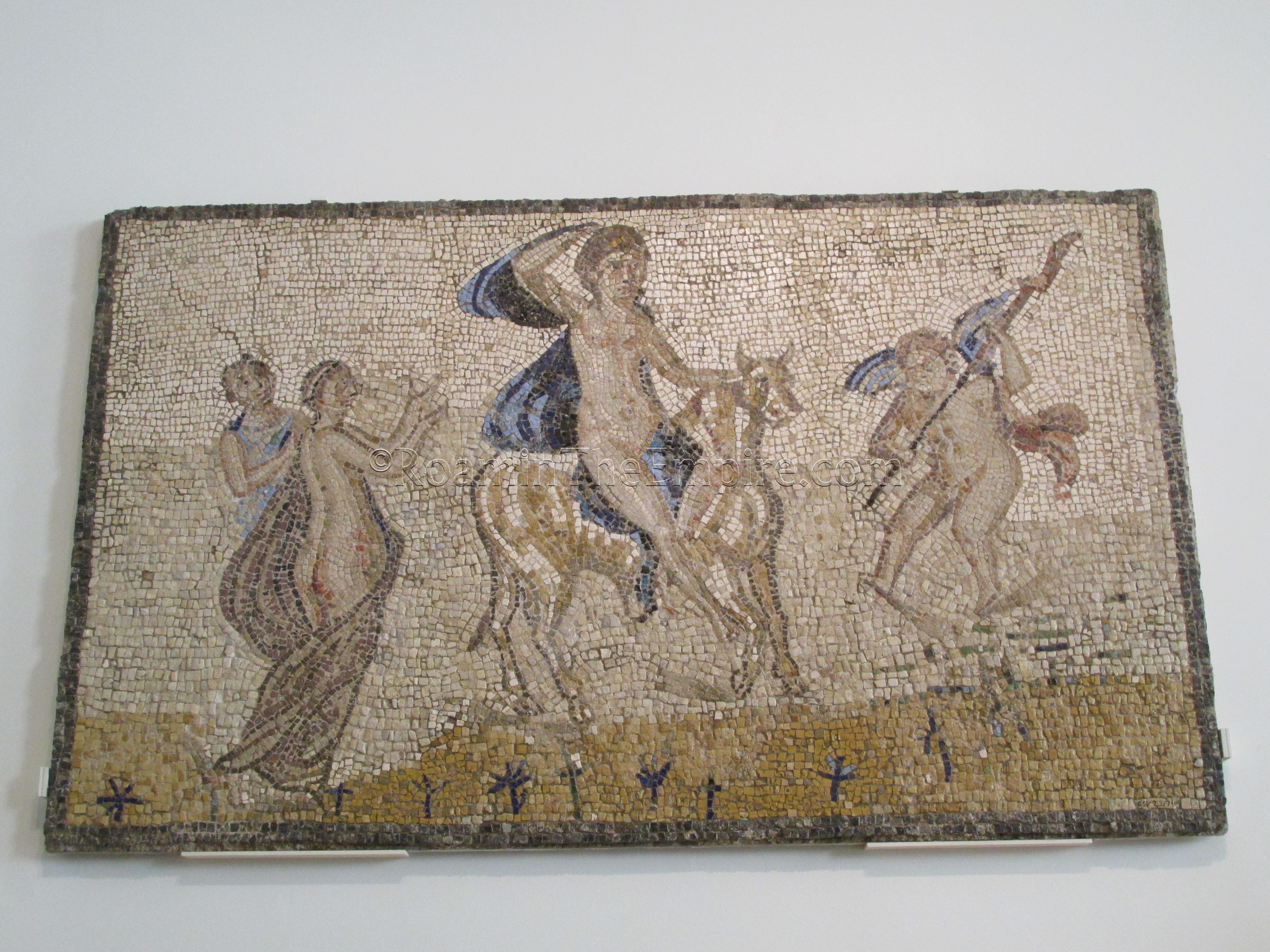 Mosaic depicting the Rape of Europa. Dated to the 3rd century CE. Found at Fernán-Núñez, Spain. Madrid.