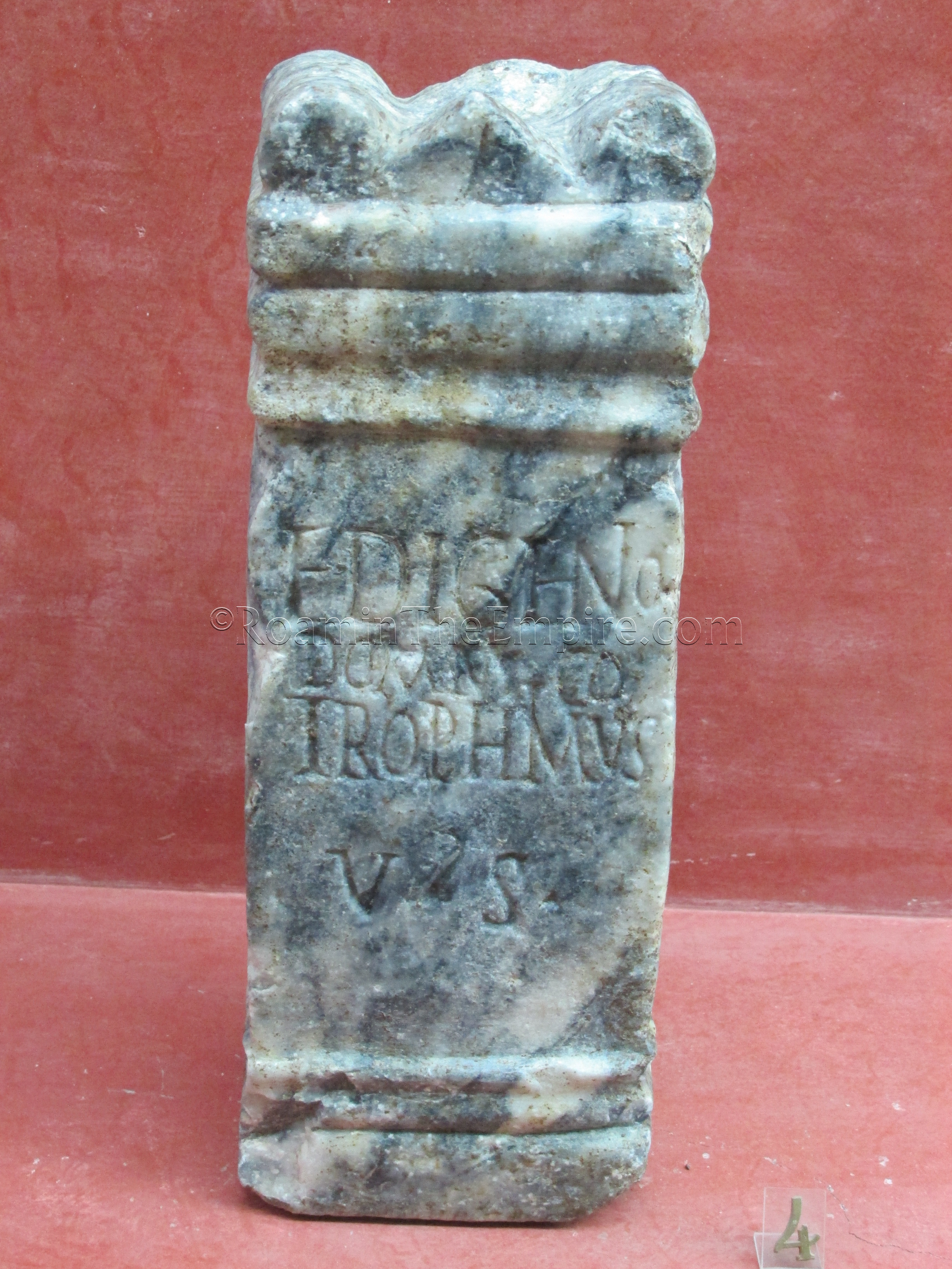 Altar dedicated to Edigenius, a local deity.
