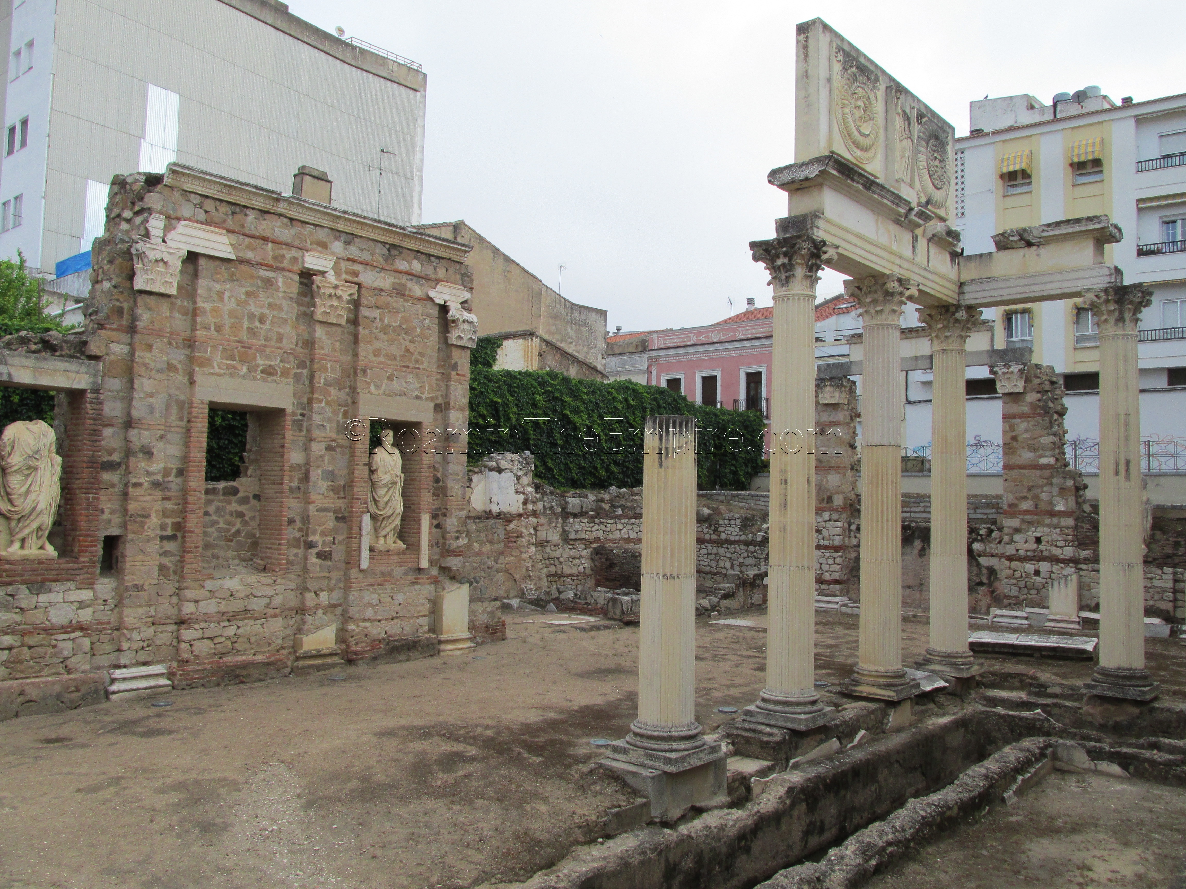 Portico of the imperial forum. Augusta Emerita.