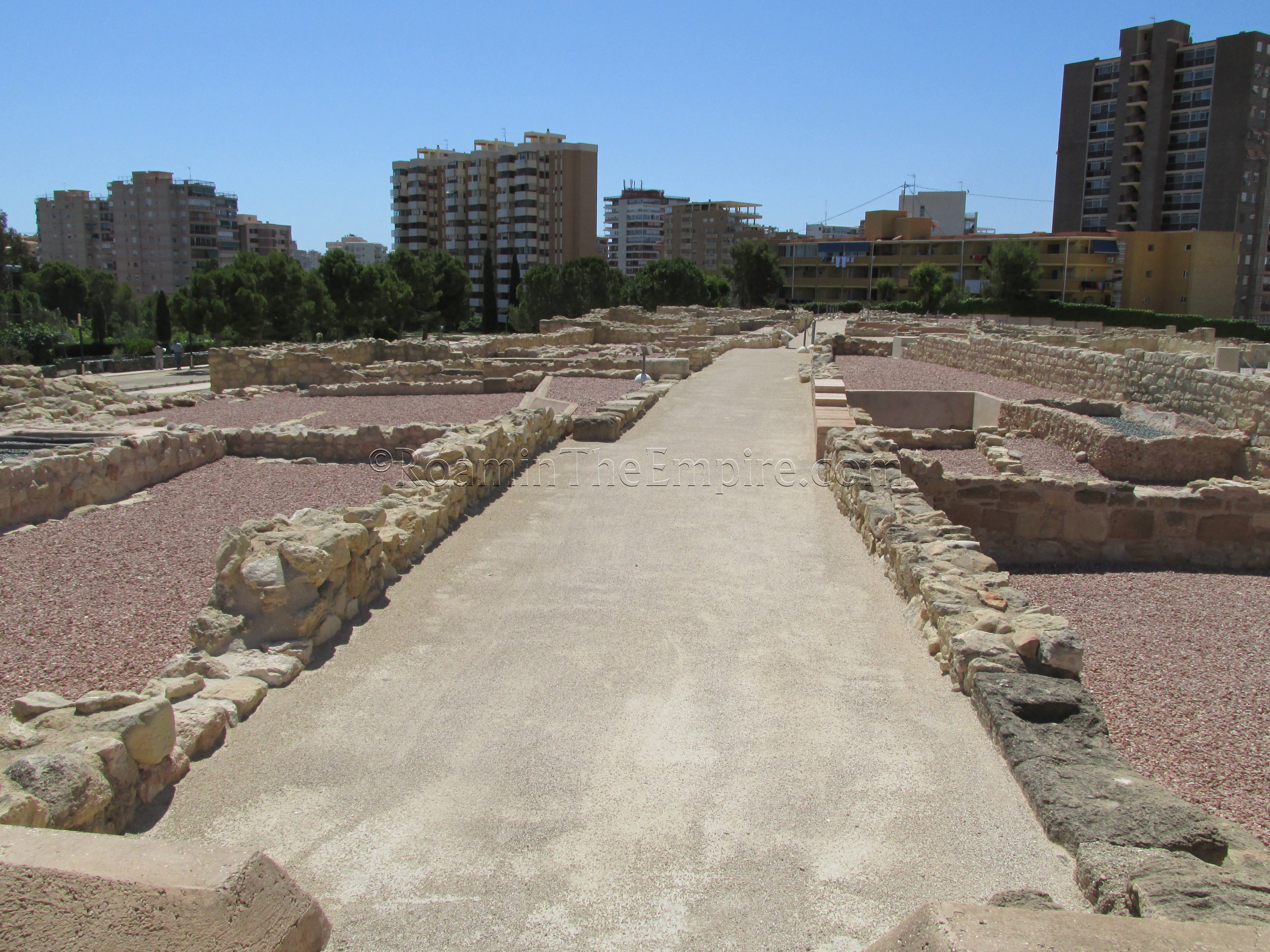 Threshold street dated to the 1st century BCE.