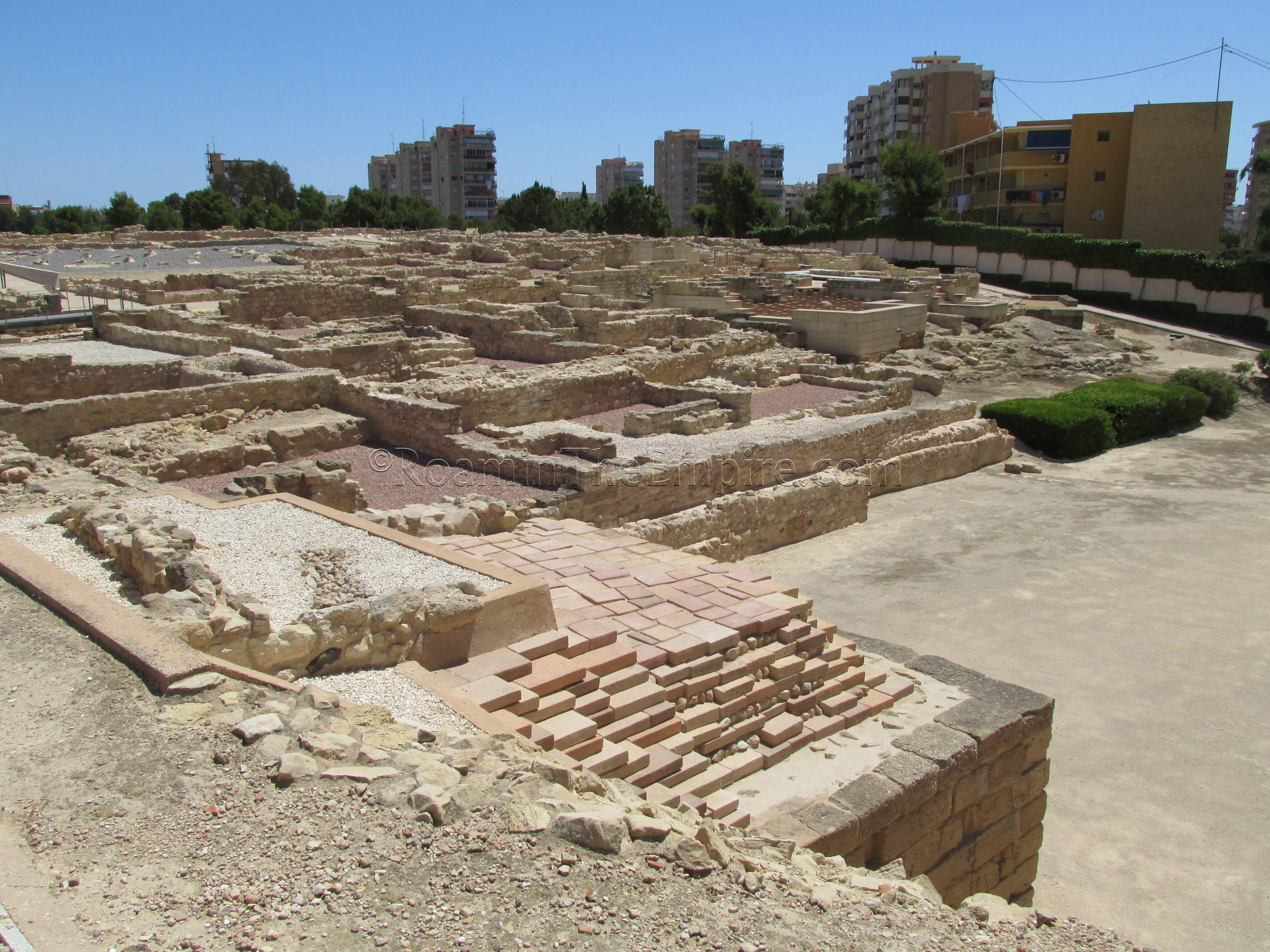 Roman city of Lucentum in the suburbs of Alicante.