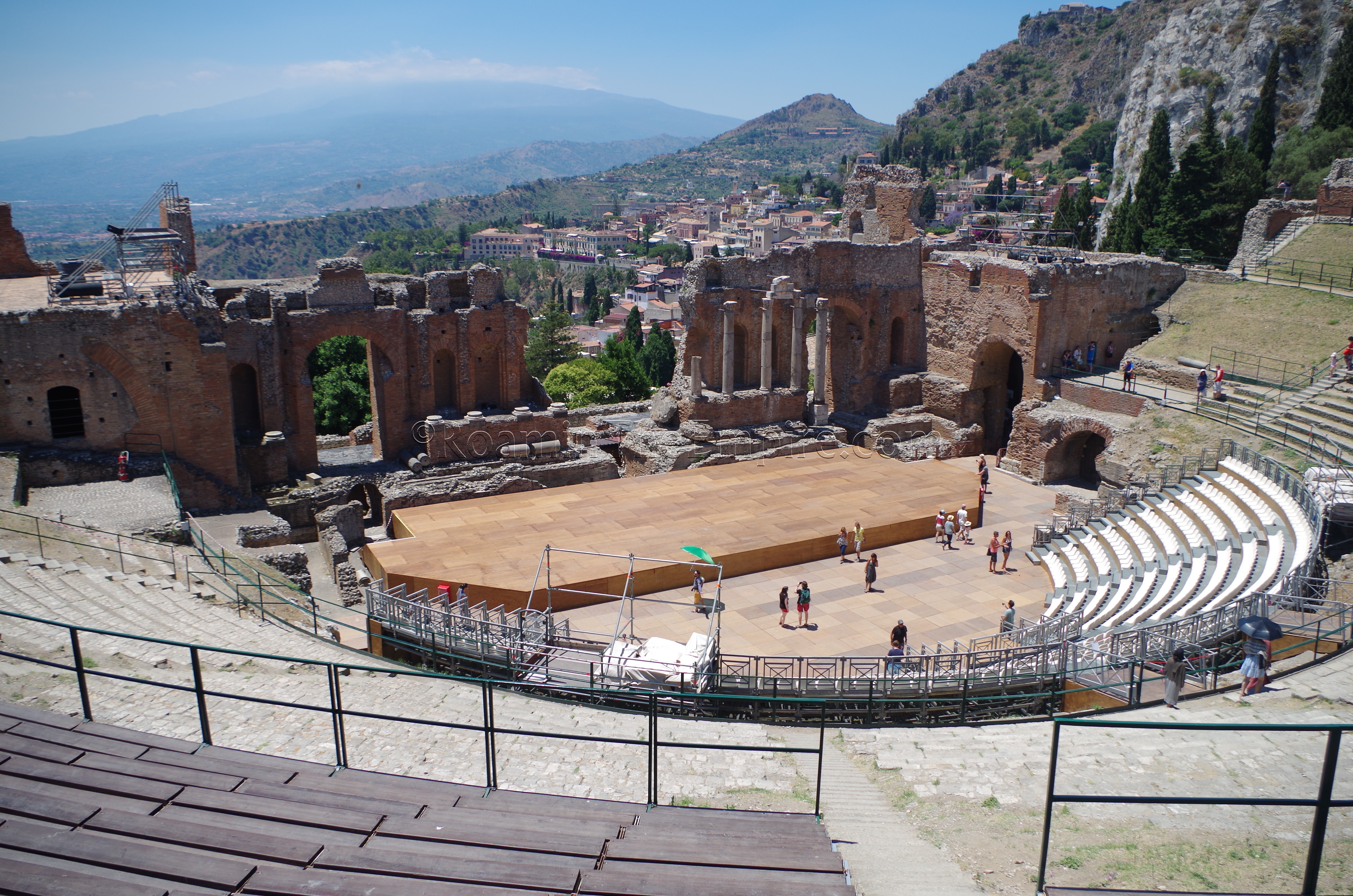 The Teatro Antico of Taurmenium.